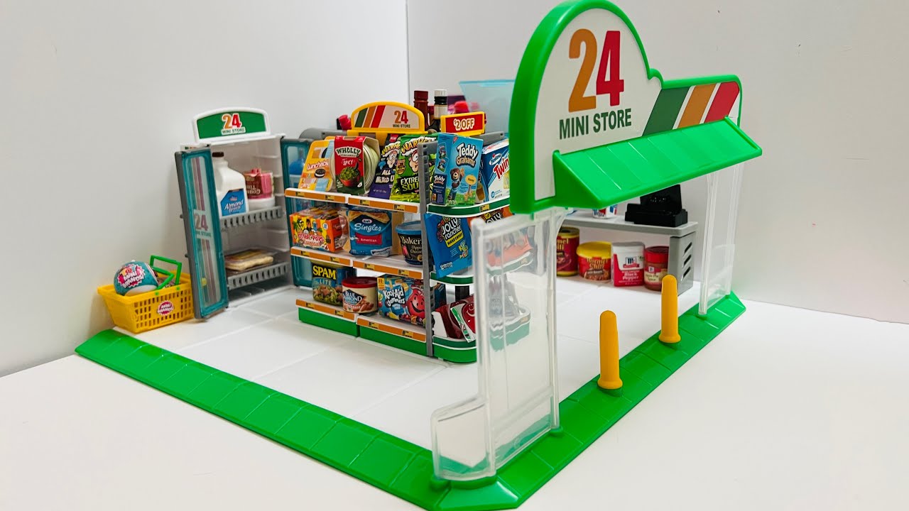 5 Surprise TOY Mini Brands! Super Rare Toy Shop! Exclusive Store & Display  Playset [27 Pieces, 5 Super Rare Minis!]