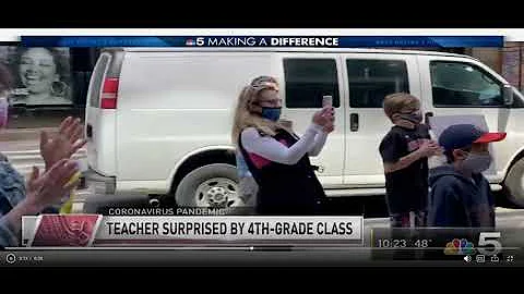 NBC Chicago: Students Surprise Chicago 4th Grade Teacher for Teacher Appreciation Week