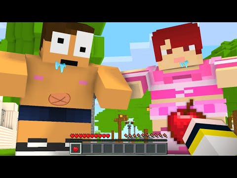 太ってる凶暴な鬼から逃げろ！！『デブ鬼ごっこ』【まいくら・マインクラフト】