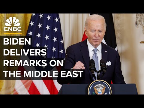 President Biden Delivers Remarks On The Middle East 5312024