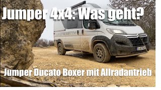 Ducato Jumper 4x4 – What can this 4x4 camper do? The Bürstner Campeo. Dangel Allrad 4x4 Unser Test NÖtig Oder UnnÖtig