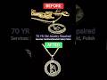 Restoring a 70-Year-Old Heirloom Necklace | Chain Repair + Pendant Reinforcement