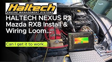 Installing A Haltech Nexus R3 With Universal Loom Into My RX-8