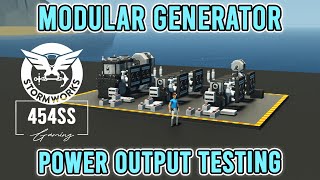 Modular Engine Generator TESTING in Stormworks by 454ss Gaming & Builds 2,102 views 1 month ago 20 minutes