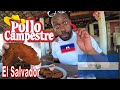 🇸🇻 Haitian Traveler Tries Salvadoran Pollo Campestre Chicken For The First Time | MUKBANG