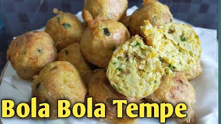 RESEP BOLA-BOLA TEMPE JAJANAN ANAK.