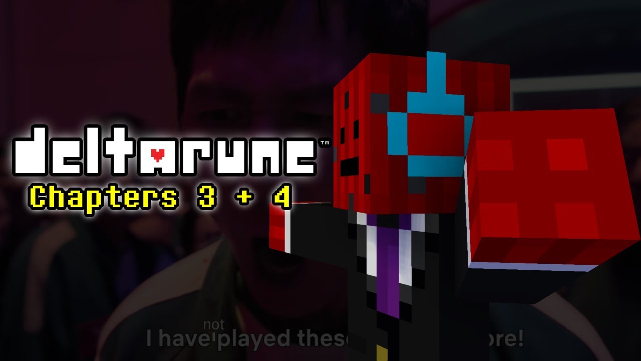 Playing Deltarune Chapters 3 and 4! - YouTube