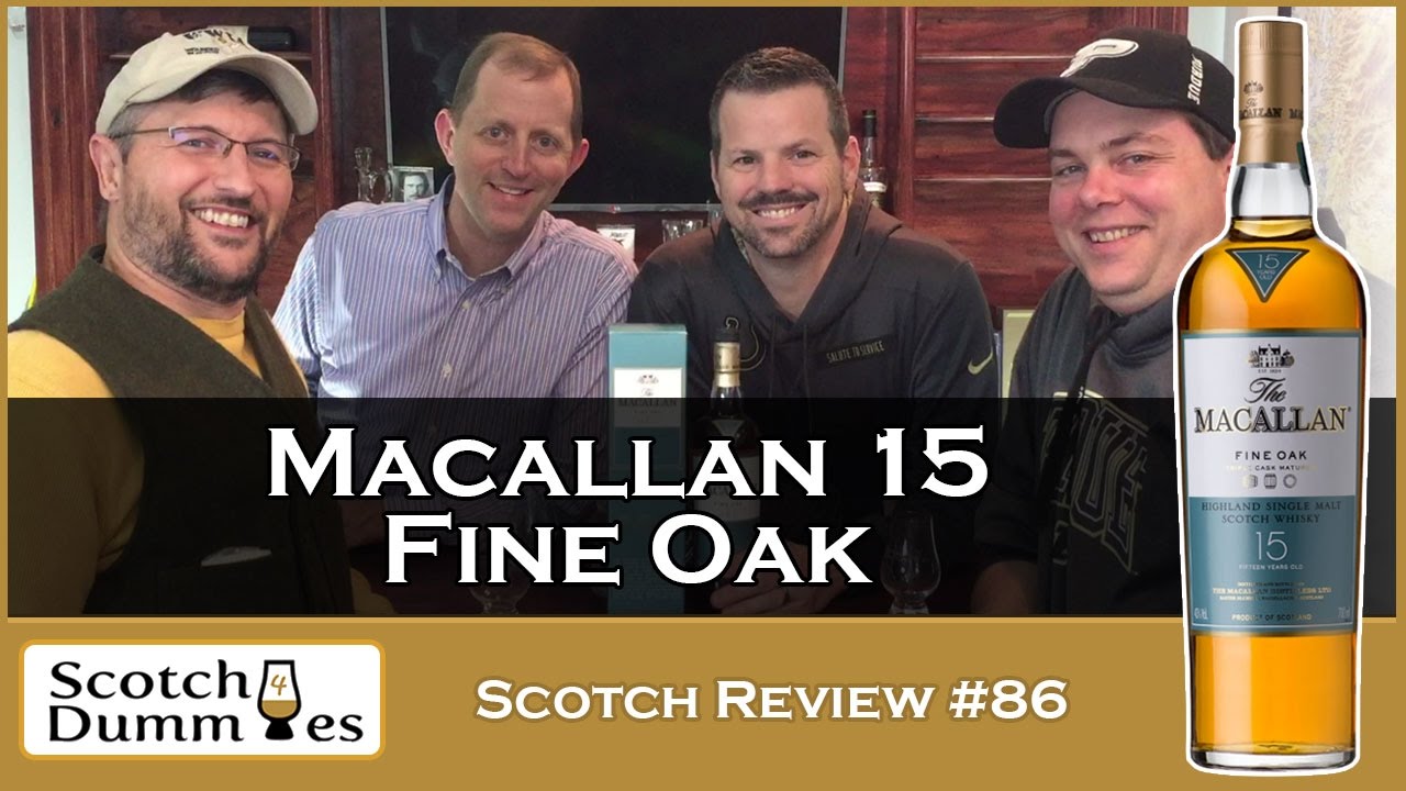 Macallan Fine Oak 15 Year Scotch Whisky Review 86 Youtube