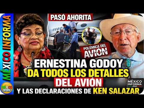 PASÓ AHORITA: ERNESTINA GODOY DA LOS DETALLES DEL TEMA DEL MAY0 Y LAS DECLARACIONES DE KEN SALAZAR.