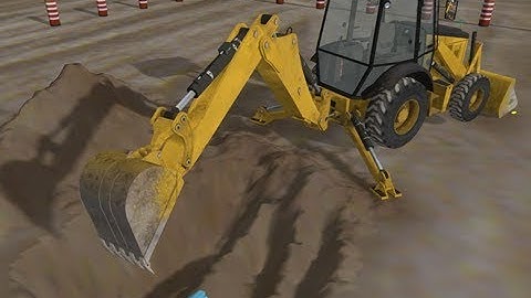 Exposing Underground Utilities Parallel Module - Simlog Backhoe Loader Simulator