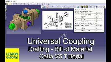 Drafting, Bill of material