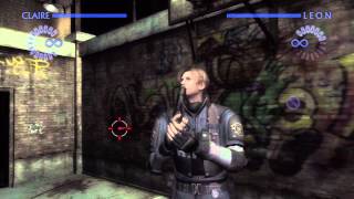 Resident Evil The Darkside Chronicles Collection Co-op - Claire Redfield Leon Kennedy