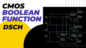 CMOS boolean function implementation | DSCH | Digital electronics