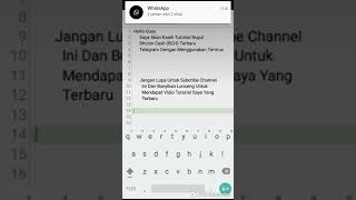 Tutorial Nuyul Bot Telegram Bch New Script Menggunakan Termux