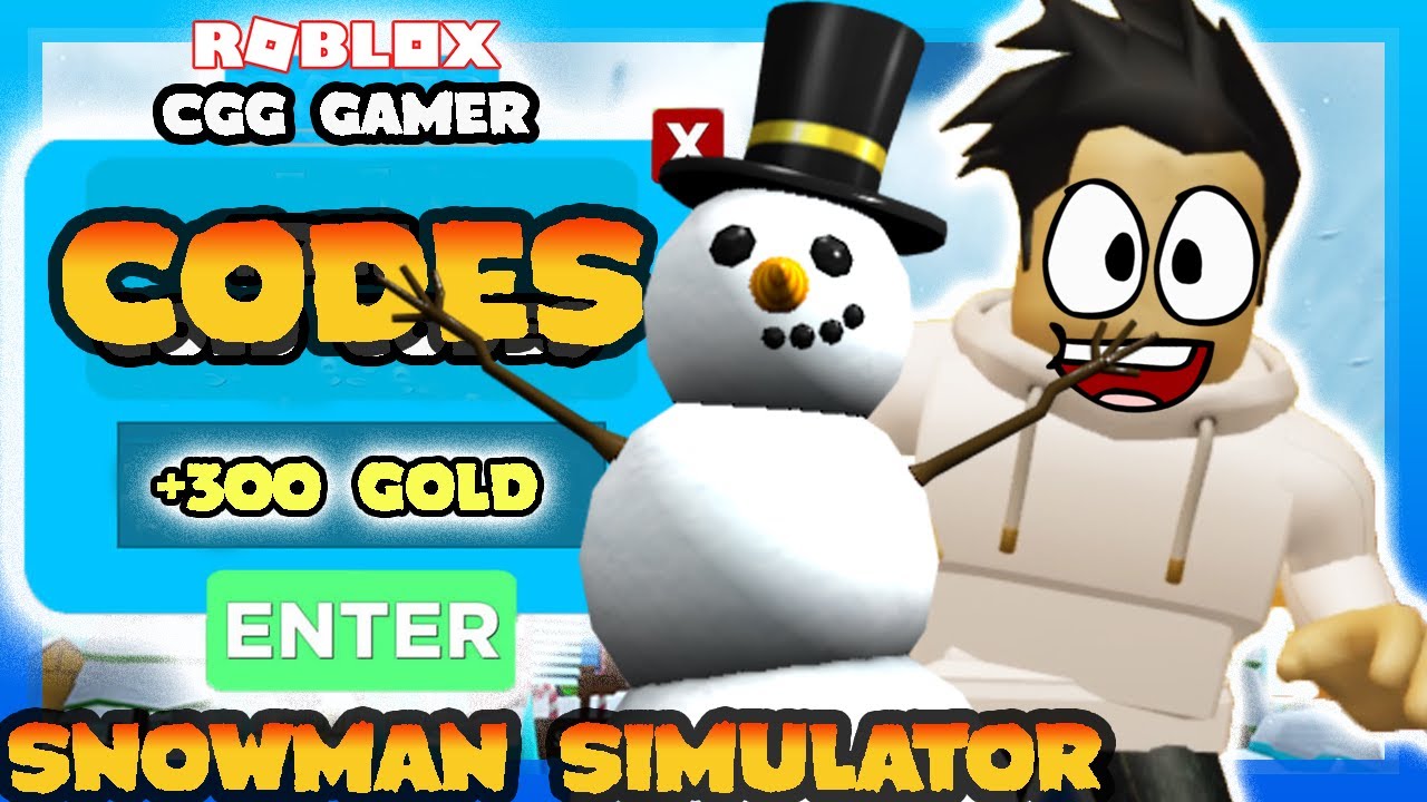 Free Winter Promo Codes Snowman Simulator Roblox Free Gold Bars Presents Youtube - roblox new snowman simulator new code youtube