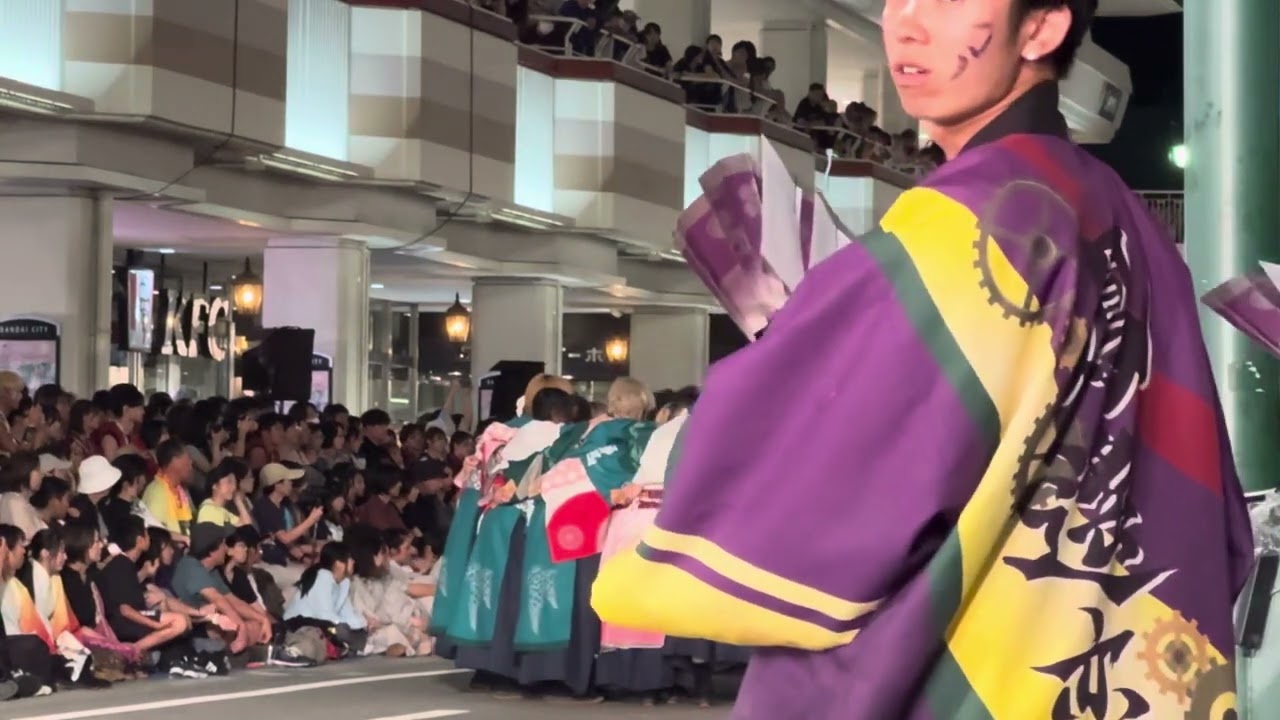 にいがた総おどり20252日目フィナーレ 8 法政大学YOSAKOIサークル 鳳遙恋