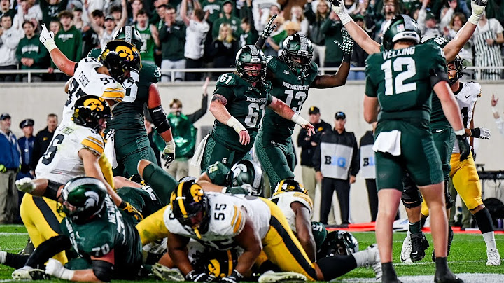 Michigan State Football 2024 Season Highlights