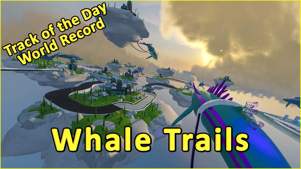 Whale Trails - World Record by BarbosTM - TRACKMANIA Track of the Day ...