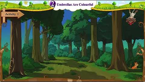 Activity 1 : Umbrellas Are Colourful | Recite the following poem | Std. 5 - English