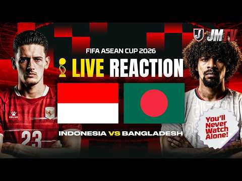 gatotwin x baging4d - 🔴INDONESIA VS BANGLADESH - FIFA ASEAN CUP 2026 - LIVE REACTION