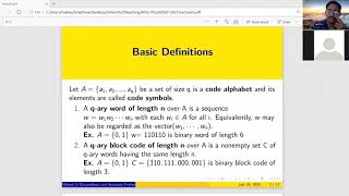 Coding Theory