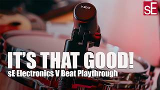 Testing the sE V Beats with @raphieldrums | sE Electronics Mic Check