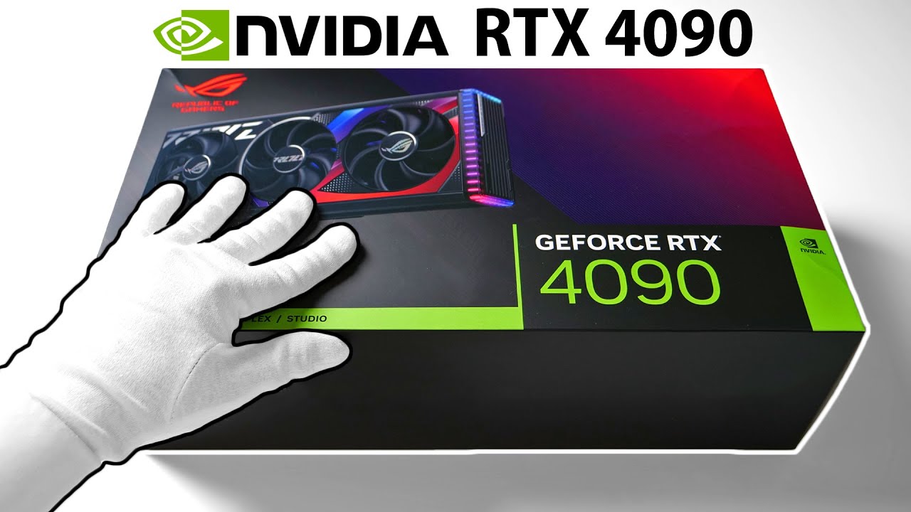 ⁣The NVIDIA RTX 4090 Unboxing - A MASSIVE GPU! (3x)