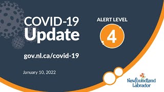 January 10, 2022 COVID-19 Update