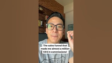 The Sales Funnel I Used To Earn Almost A Million Dollars In Commissions! #shorts