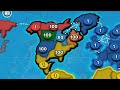 The 5 grandmasters match with one master  risk global domination online strategy