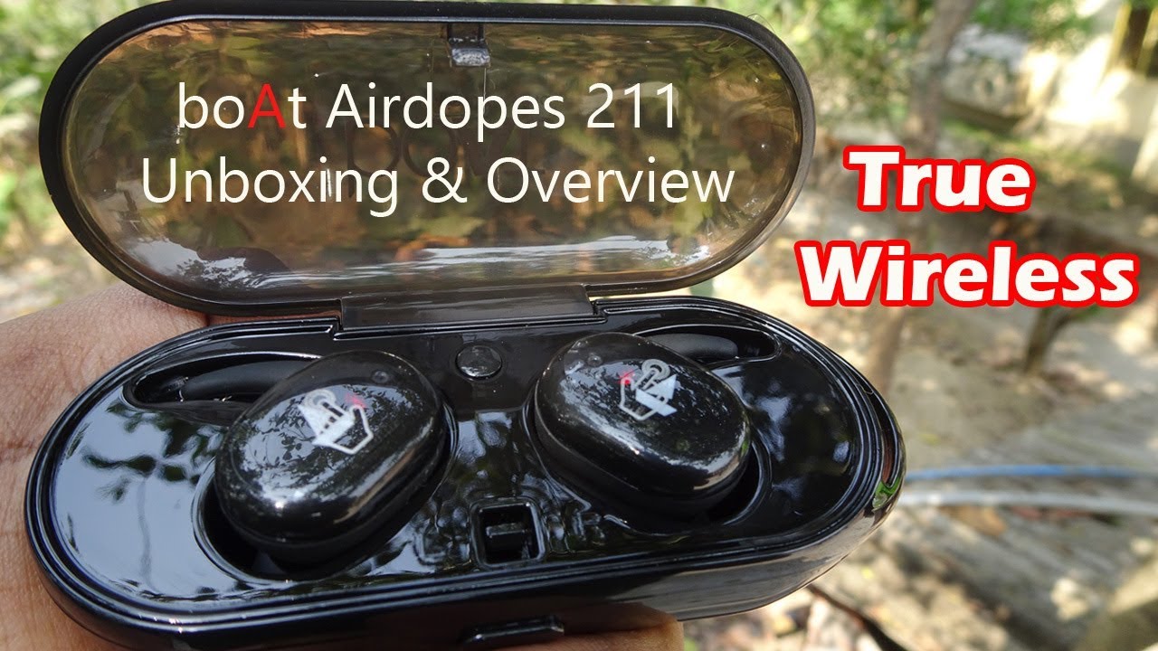 boAt Airdopes 211 True Wireless Earpod Unboxing - YouTube