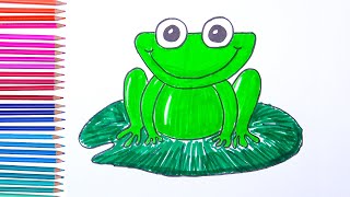 How to draw FROG Easy drawings