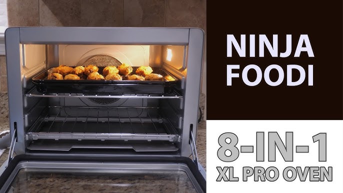 Ninja - Foodi 8-in-1 Digital Air Fry Oven, Toaster, Flip-Away