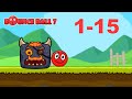 Bounce Ball 7: Red Bounce Ball Adventure Levels 1-15 walkthrough