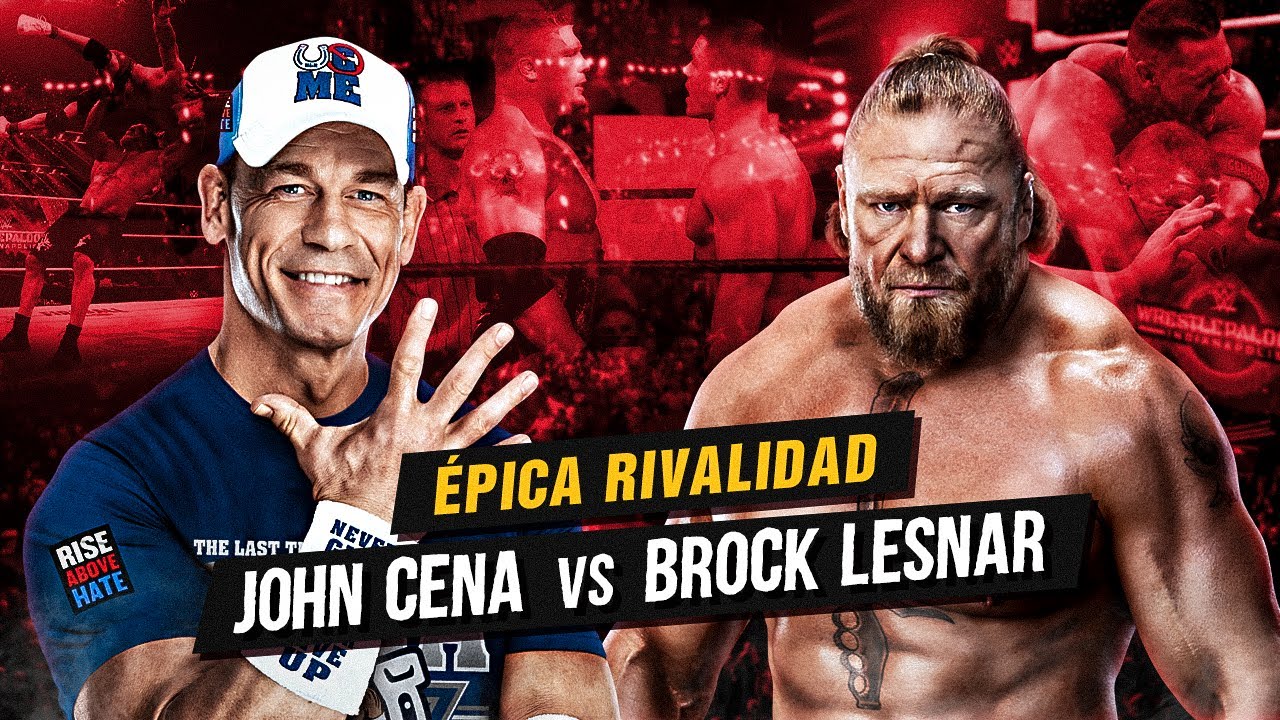 La ÉPICA RIVALIDAD de JOHN CENA y BROCK LESNAR | Lucha Y Más