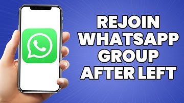 How To Rejoin Whatsapp Group After Left 2023