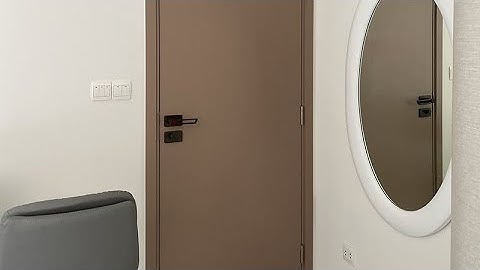 CỬA GỖ CÔNG NGHIỆP MDF PHỦ MELAMIN AN CƯỜNG . LH 0912 548 127