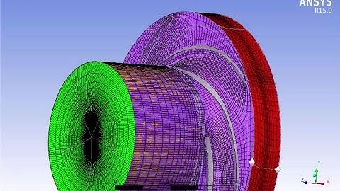 A centrifugal pump Ansys Blade Modeler editor & TurboGrid by flow path and export points CFX method
