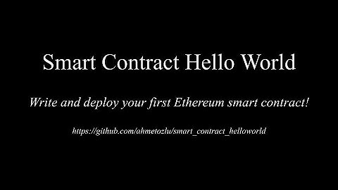 Ethereum Smart Contract Hello World using Solidity with Truffle [Source Code & Tutorial]