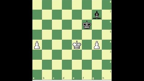 Chess Endgame - Two disconnected Pawns vs Bishop Trick to Win