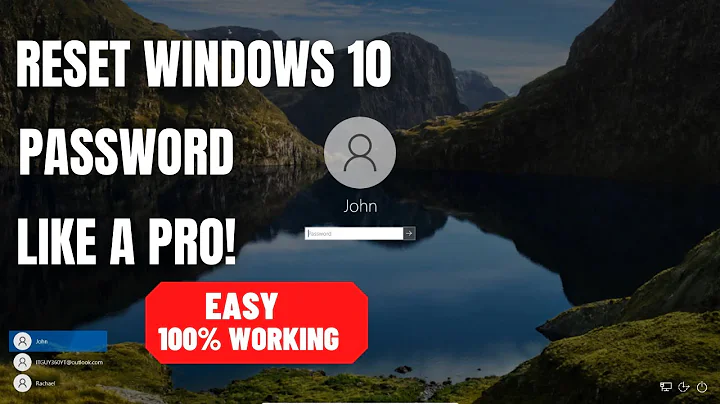 How to Reset Windows 10 Password Easily [100% Working]