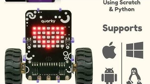 Operate Quarky with PictoBlox Junior #stempedia #stem #education #robotics #car #robotcar #cute
