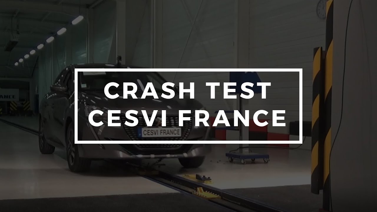 CRASH TEST PEUGEOT 208 - CESVI FRANCE