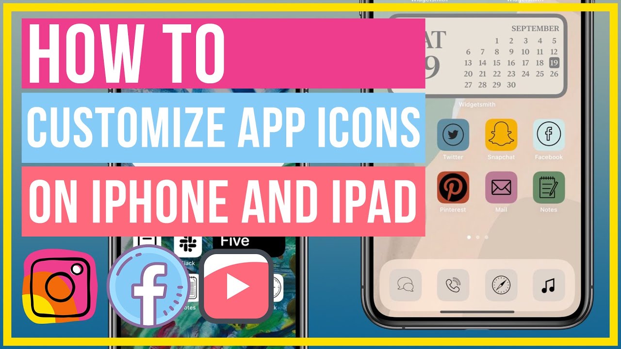 How to Change App Icons on Ipad Ios 15  