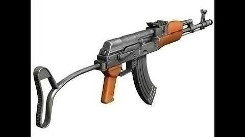 3D Model Kalashnikov AK 74 Review