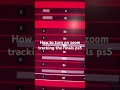How to turn on zoom tracking the finals ps5