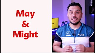 بدقيقة - تعلم الفرق بين May & Might