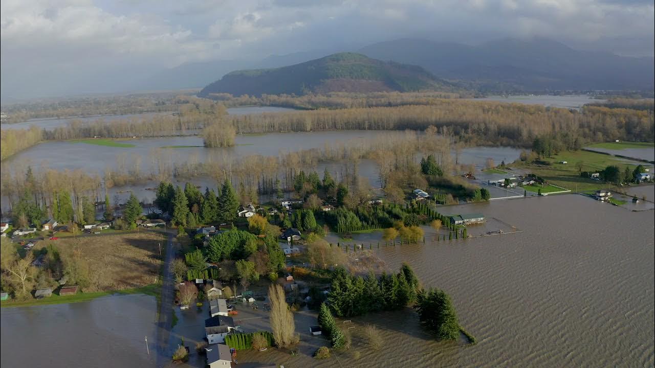 Flooding 2021 Skagit Valley in Sedro Woolley YouTube
