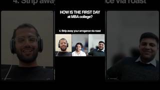 How is the FIRST DAY at Indian B-schools ?