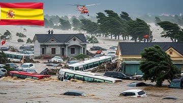 Chaos in Spain: Torrential Rain, Floods & Evacuations in Alicante